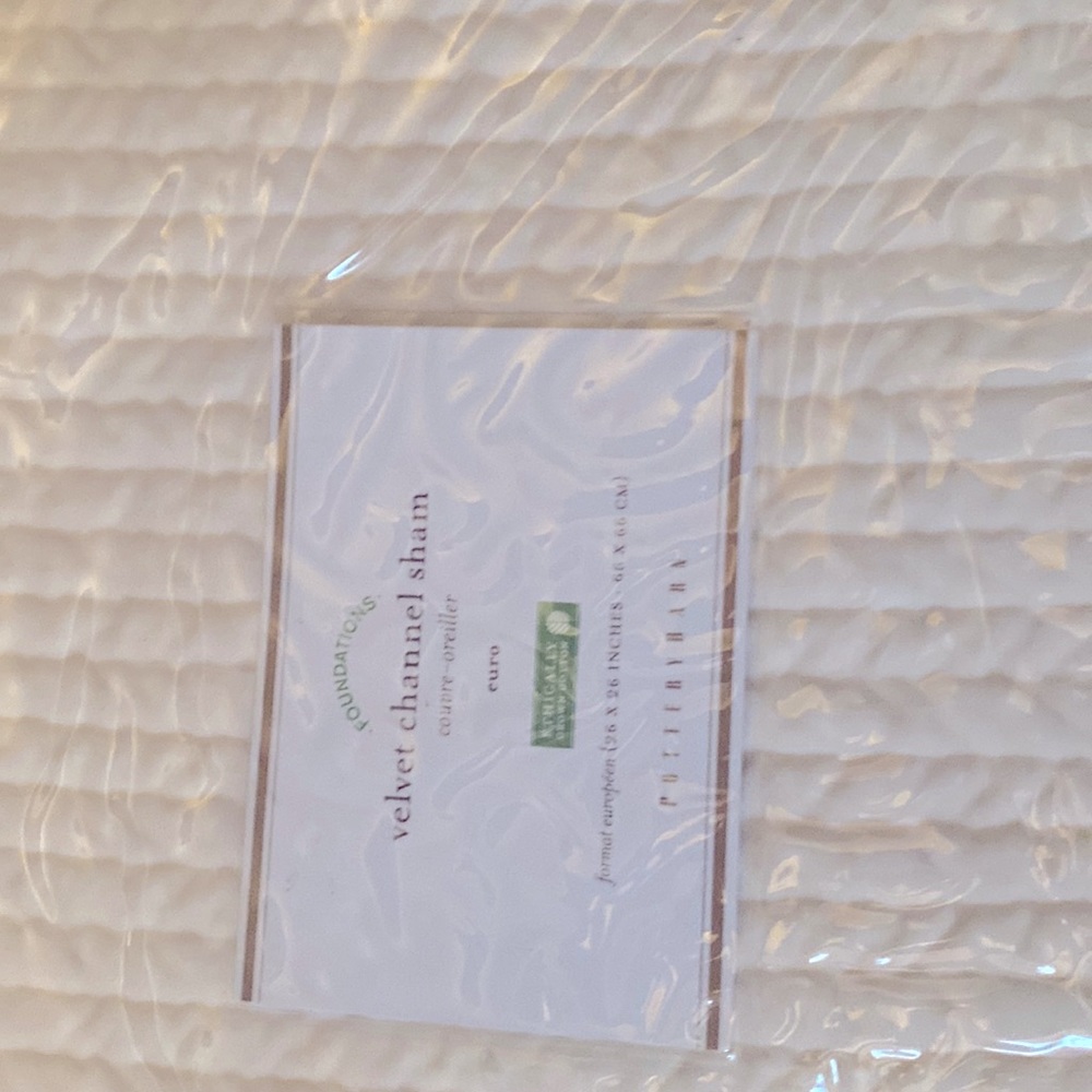 new cotton velvet shams
